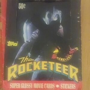 The Rocketeer Topps Disney Lot Of 29 Unopened Sealed Packs Brand New Shirked Wr